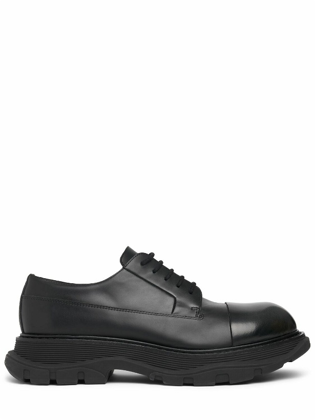 Photo: ALEXANDER MCQUEEN - Tread Leather Lace-up Shoes