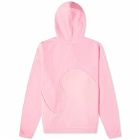 ERL Swirl Fleece Popover Hoody in Pink