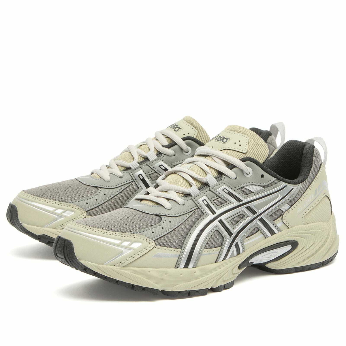 Asics Gel-Ventx Sneaker in Clay Grey/Dried Leaf Green