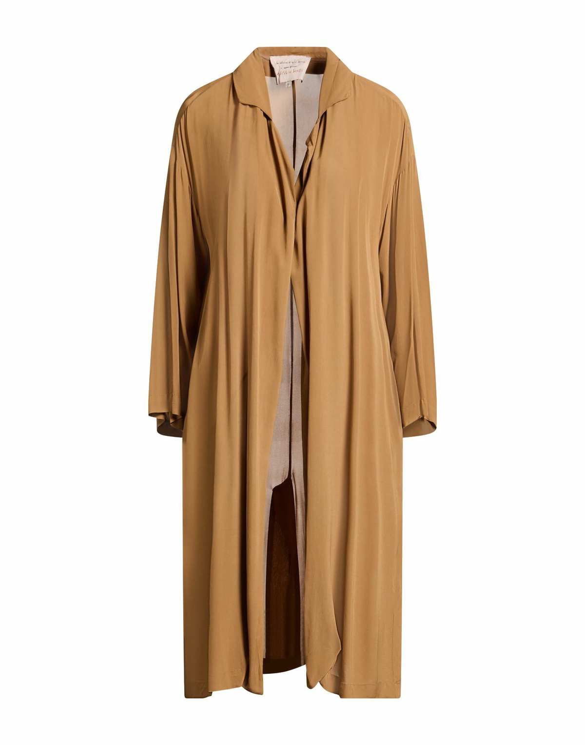 Alessia Santi Womens Overcoat & Trench Coat Camel