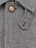 Brunello Cucinelli Coat Grey Mens