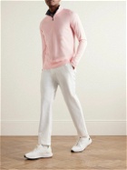 Kjus Golf - Keano Slim-Fit Stretch-Jersey Half-Zip Golf Top - Pink