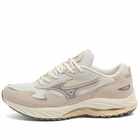 Mizuno WAVE RIDER β Sneakers in White Sand/Ultimate Grey