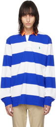 Polo Ralph Lauren Blue & White Striped Polo