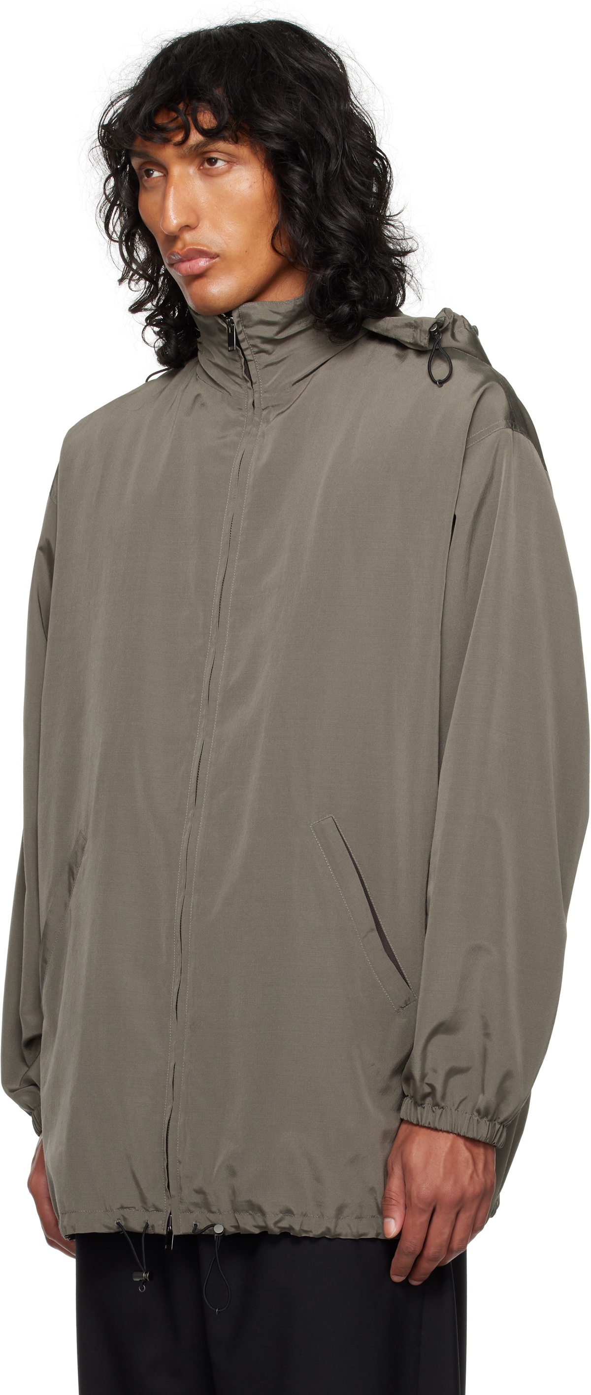 The Row Gray Chon Jacket The Row