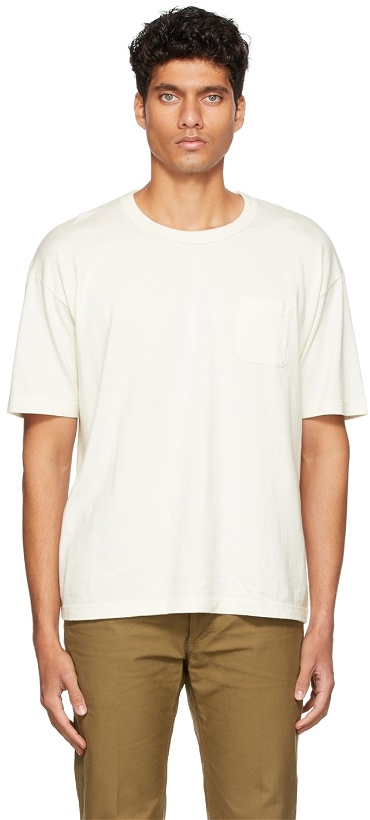 Photo: Visvim Off-White Jumbo T-Shirt