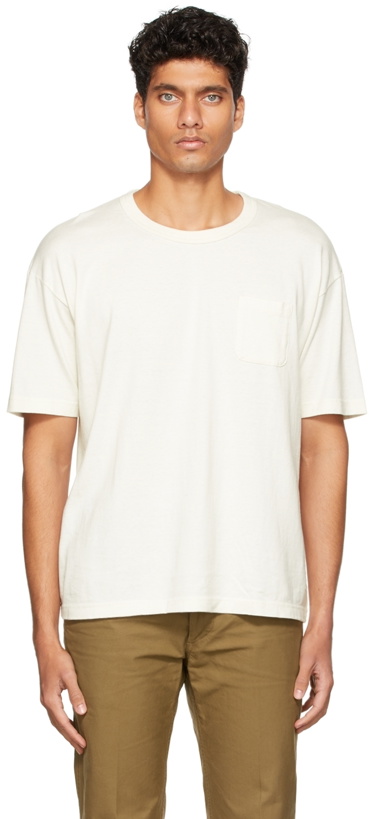Photo: Visvim Off-White Jumbo T-Shirt
