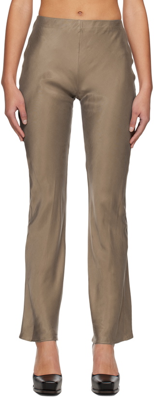 Photo: Yuzefi Brown Bias Trousers
