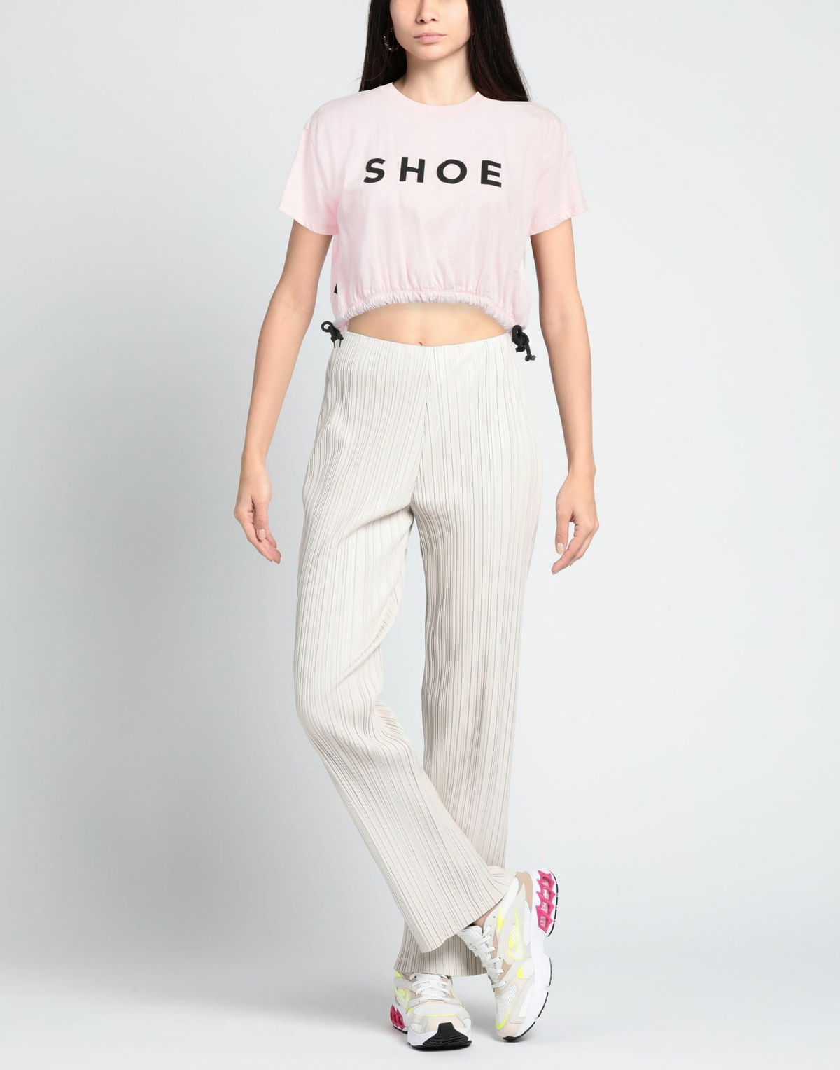 Shoe Womens T-shirt in Pink