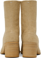 Maison Margiela Beige Tabi Boots