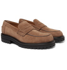 Mr P. - Jacques Suede Loafers - Men - Light brown