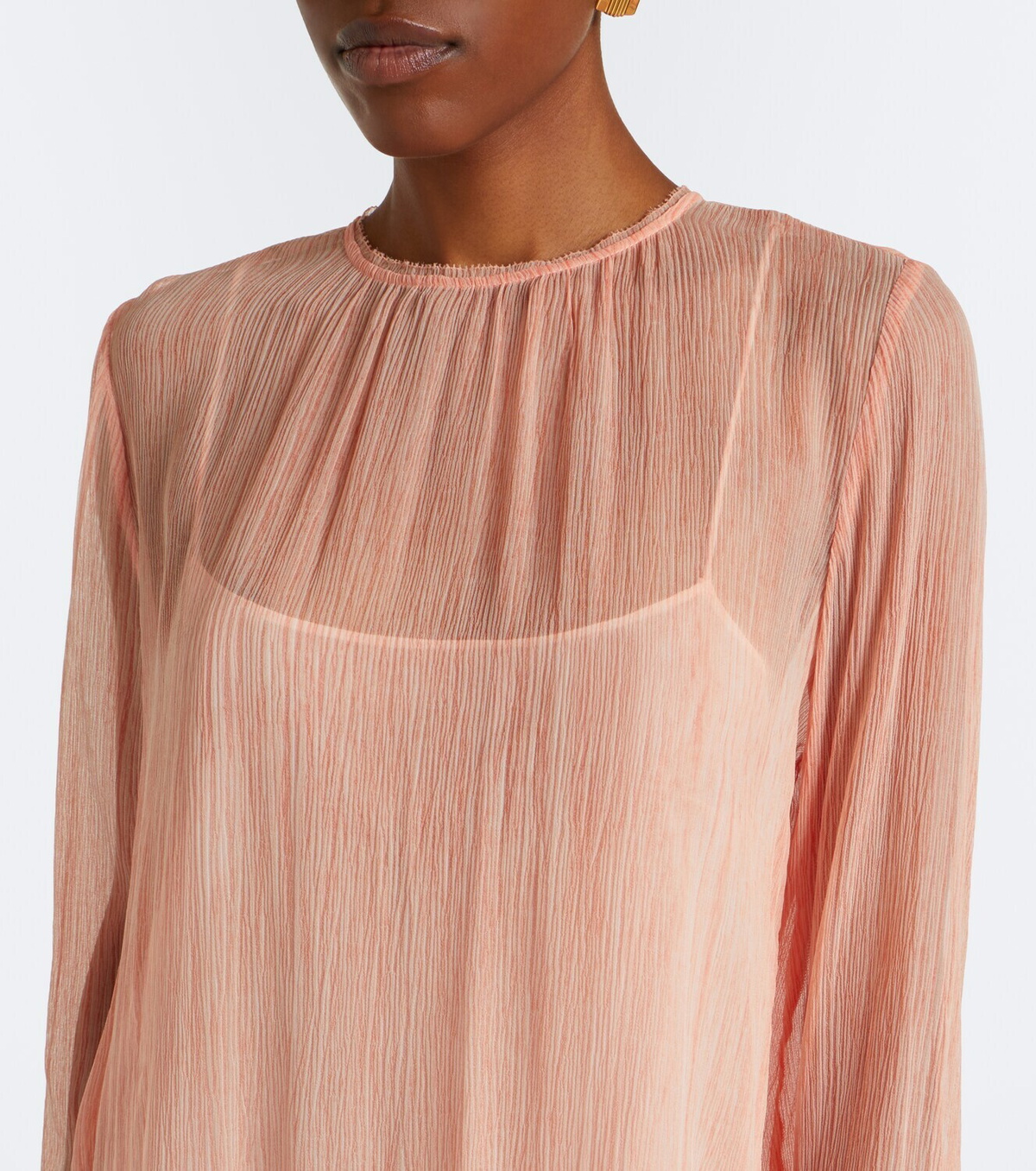 Ulla Johnson Emmeline ruffled silk chiffon minidress