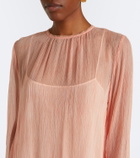 Ulla Johnson Emmeline ruffled silk chiffon minidress