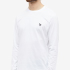 Paul Smith Men's Long Sleeve Zebra Logo T-Shirt in White