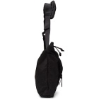 C.P. Company Black Nylon B Garment-Dyed Compact Bag