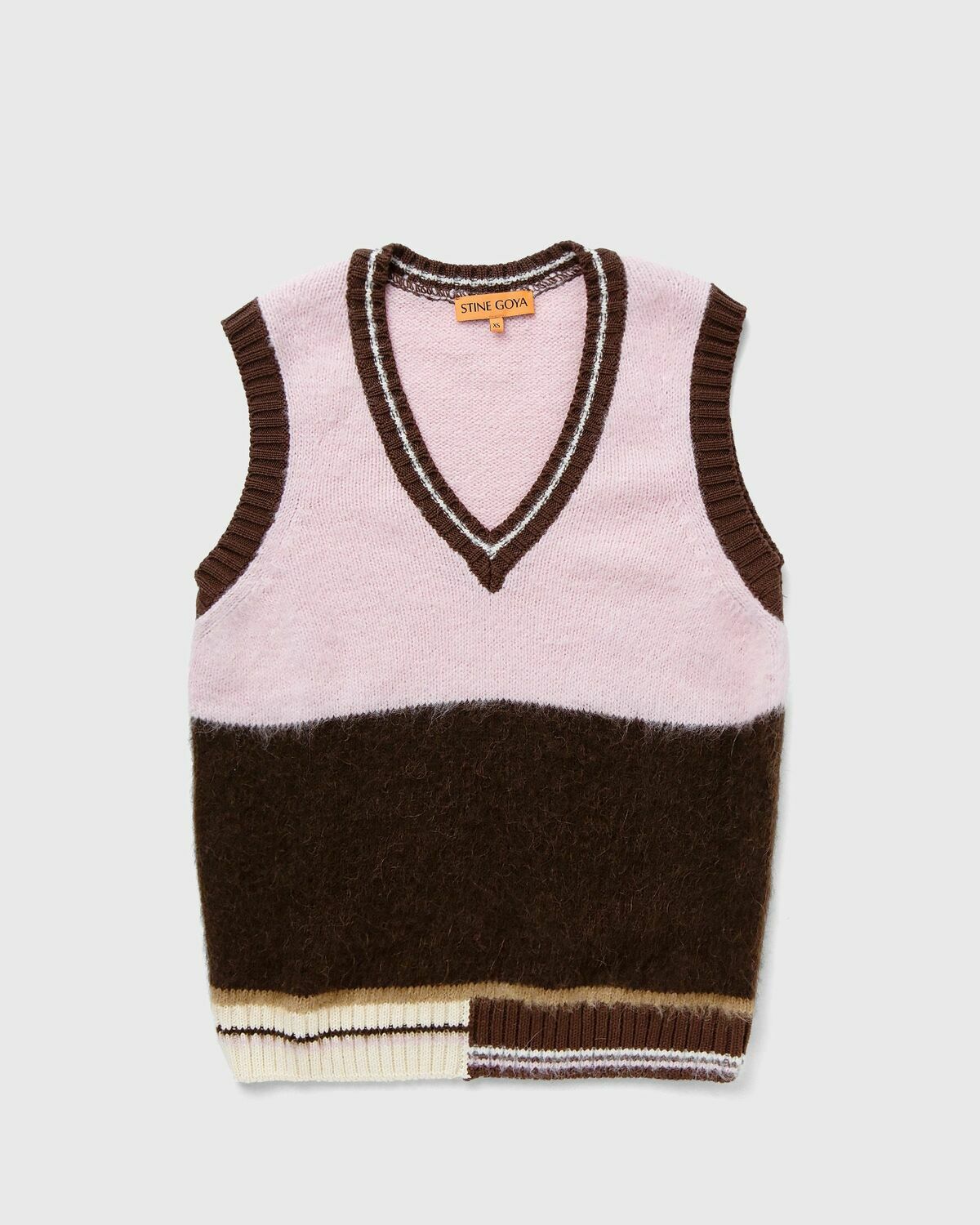Stine Goya V Neckline Vest Multi Vests