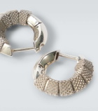 Bottega Veneta Sterling silver hoop earrings