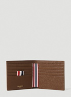Thom Browne - Bifold Three Stripe Wallet in Brown