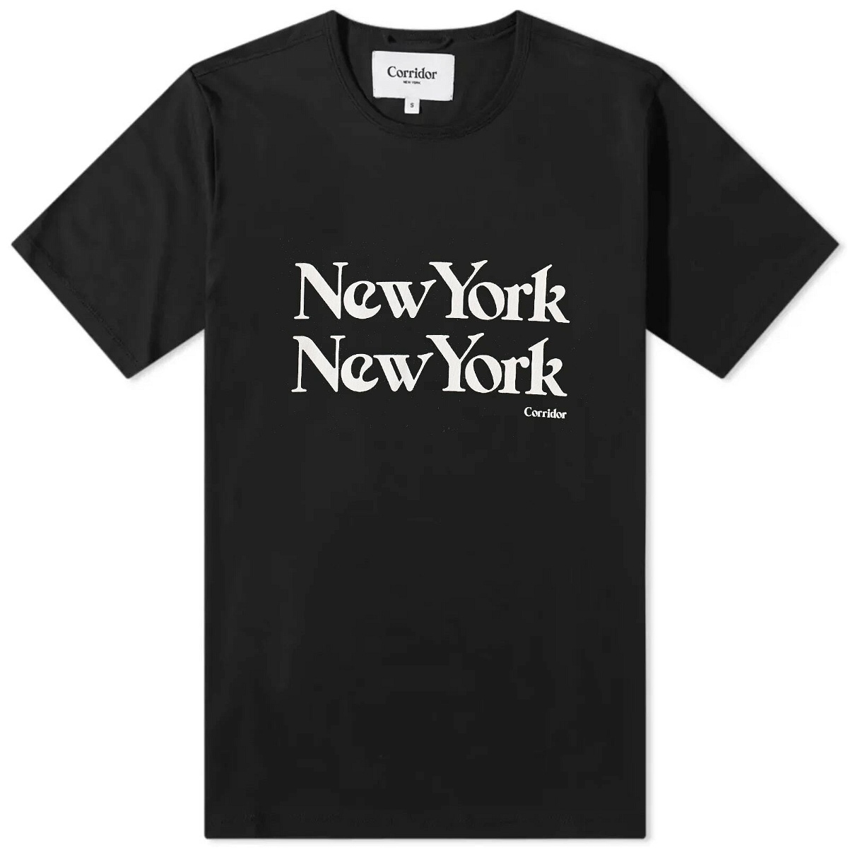 Corridor Men's New York New York T-Shirt in Black Corridor