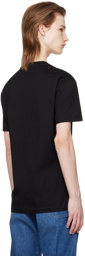 Versace Black Embroidered T-Shirt