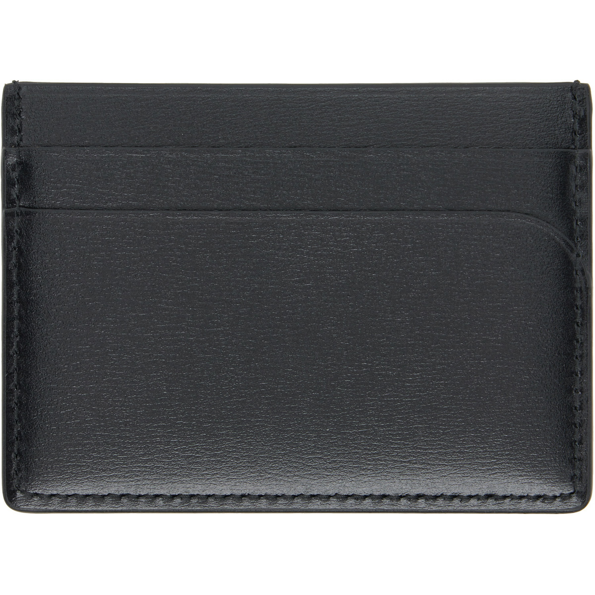 Jil Sander Black Curve Card Holder