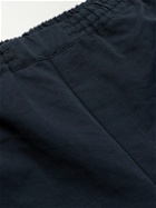 A Kind Of Guise - Banasa Straight-Leg Cotton and Linen-Blend Trousers - Blue