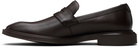 Hugo Brown Penny Trim Loafers