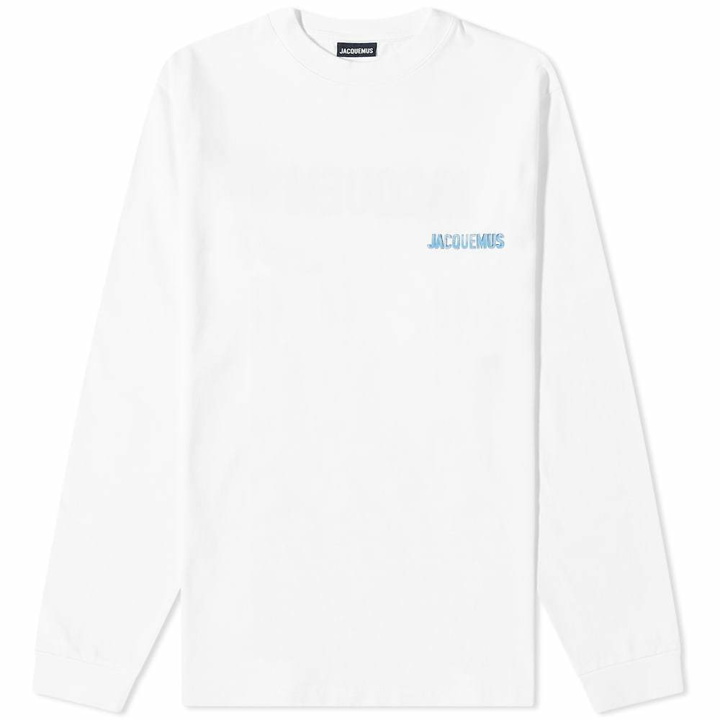 Photo: Jacquemus Long Sleeve Logo Tee