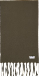 Filippa K Brown Fringed Scarf