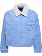 ACNE STUDIOS Garment Dyed Cotton Canvas Padded Jacket