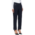 Diesel Black Regular High Waist 1981 D-Went Jeans