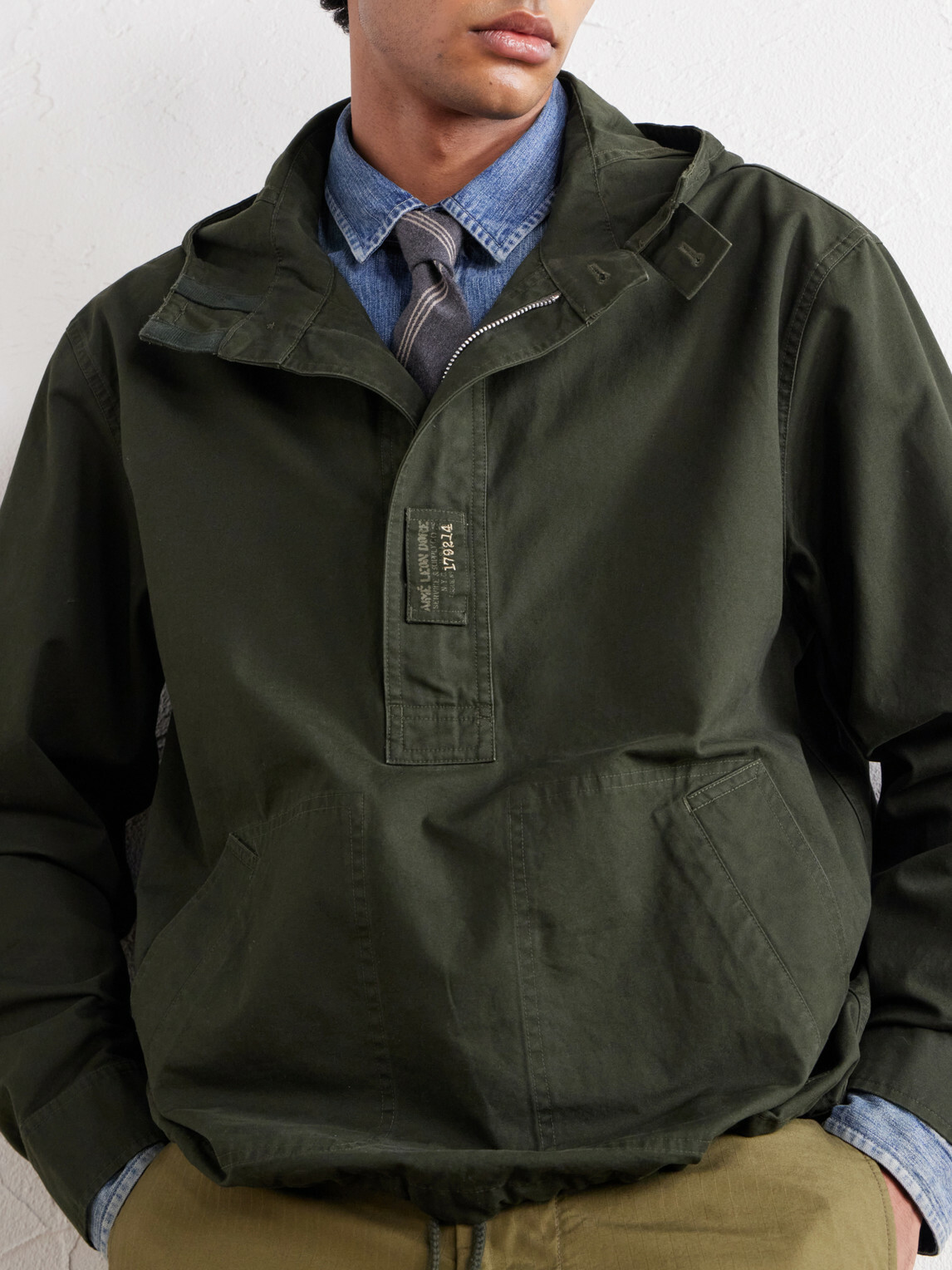 Aimé Leon Dore - Anorak Cotton Hooded Jacket - Green