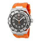Hamilton Navy Sub Black Dial Stainless Steel Case Orange Rubber Strap Mens Watch H78615985