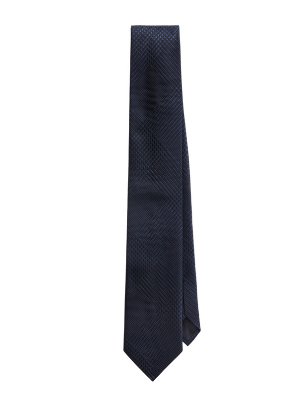 Photo: TOM FORD - 7cm Prince of Wales Checked Silk-Jacquard Tie