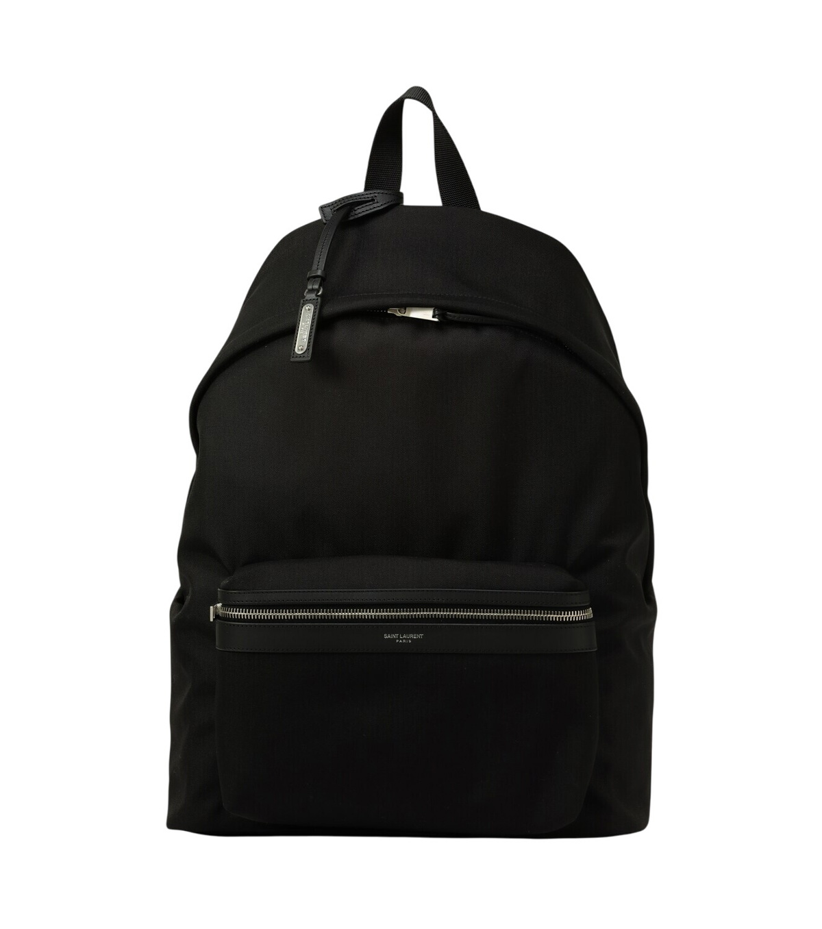 Saint Laurent City Crocodile-effect Leather Backpack - Black Saint Laurent City Crocodile-effect Leather Backpack - Black