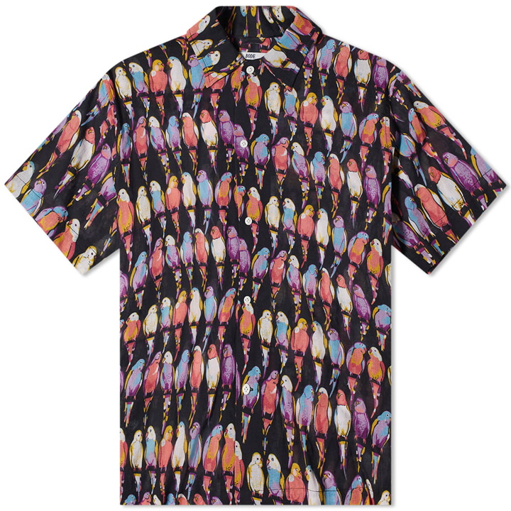 Photo: Bode Men's Parakeet Print Vacation Shirt in Multi