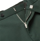 Berluti - Dark-Green Tapered Wool-Twill Suit Trousers - Green