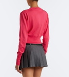 Vivienne Westwood Bea cropped cotton and cashmere cardigan
