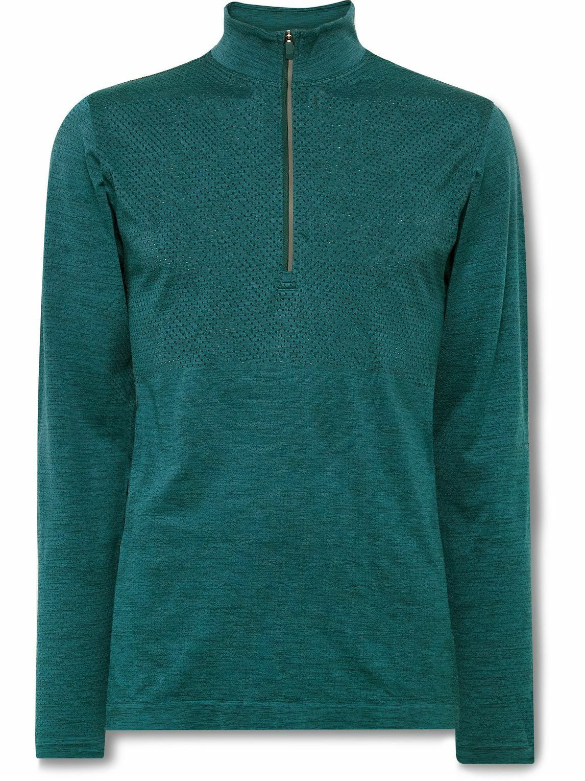 Lululemon - Steady State Cotton-Blend Jersey Hoodie - Blue Lululemon