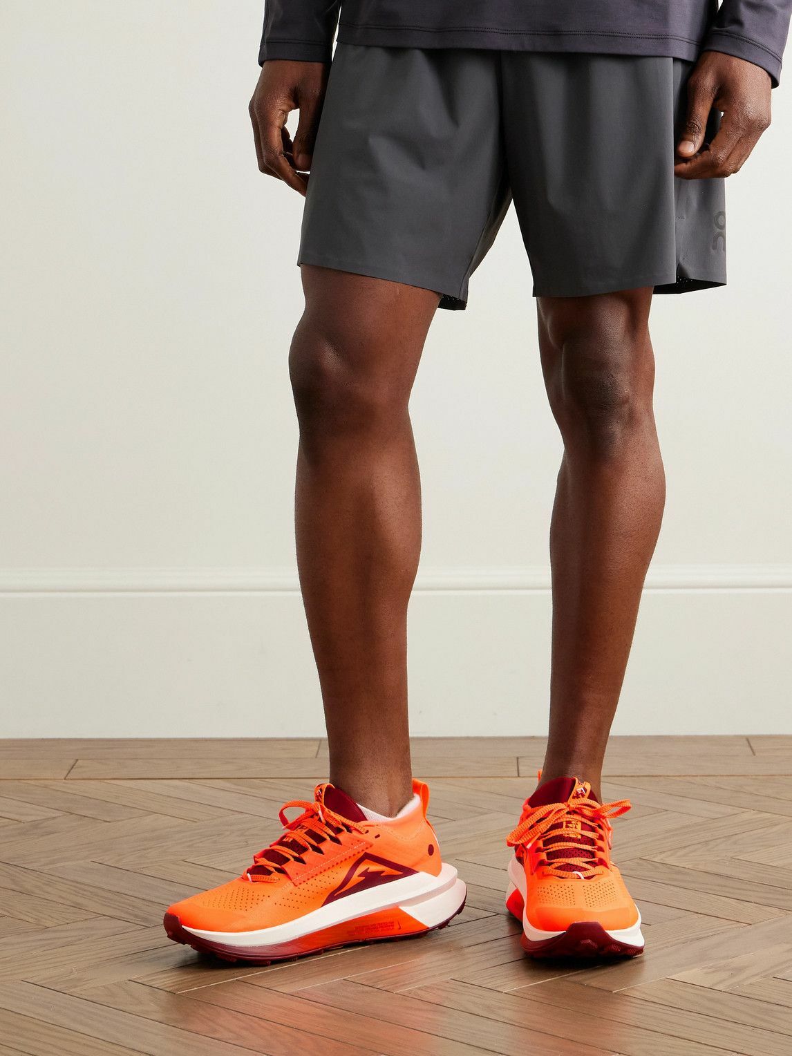 NIKE RUNNING - Zegama 2 Rubber-Trimmed Mesh Trail Running Sneakers - Orange