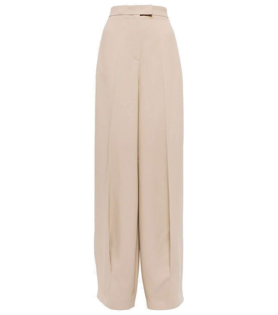 Fendi High-rise wide-leg pants Fendi