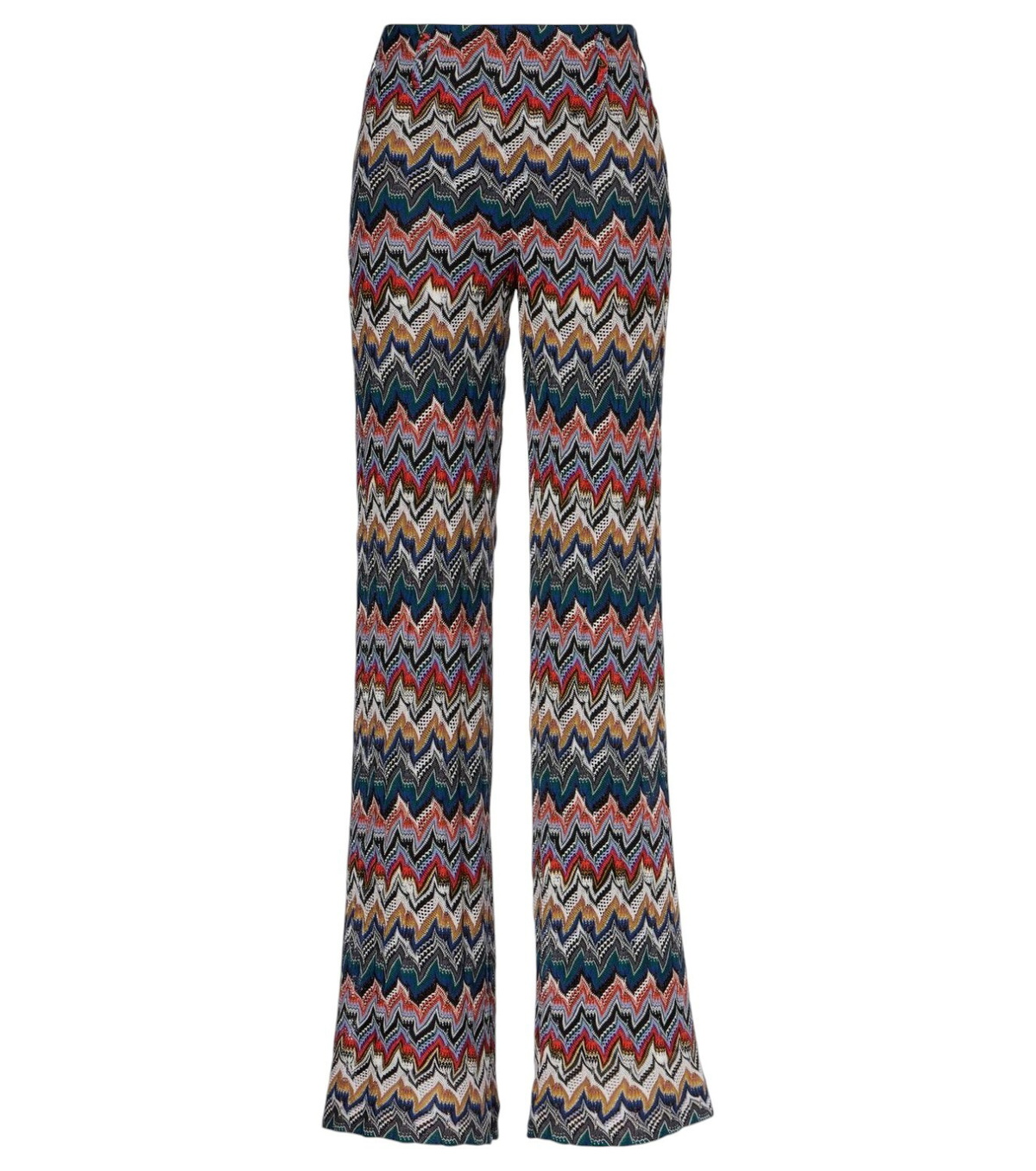 パンツ Missoni Wide-Leg Pants With Vibrant Zigzag Pattern Missoni Zigzag wide-leg pants Missoni