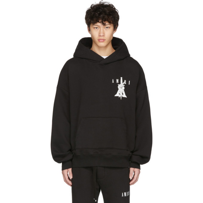 Photo: Amiri Black Oversized Daggers Hoodie