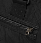 Master-Piece - Rebirth Project Leather-Trimmed Nylon Messenger Bag - Black