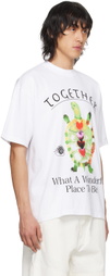 Online Ceramics White Together Turtle T-Shirt