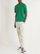 DRAKE'S - Cotton-Jersey T-Shirt - Green