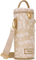 Versace Beige Barocco Wine Cooler Bag