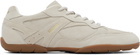 Hugo Beige Faux-Suede Sneakers