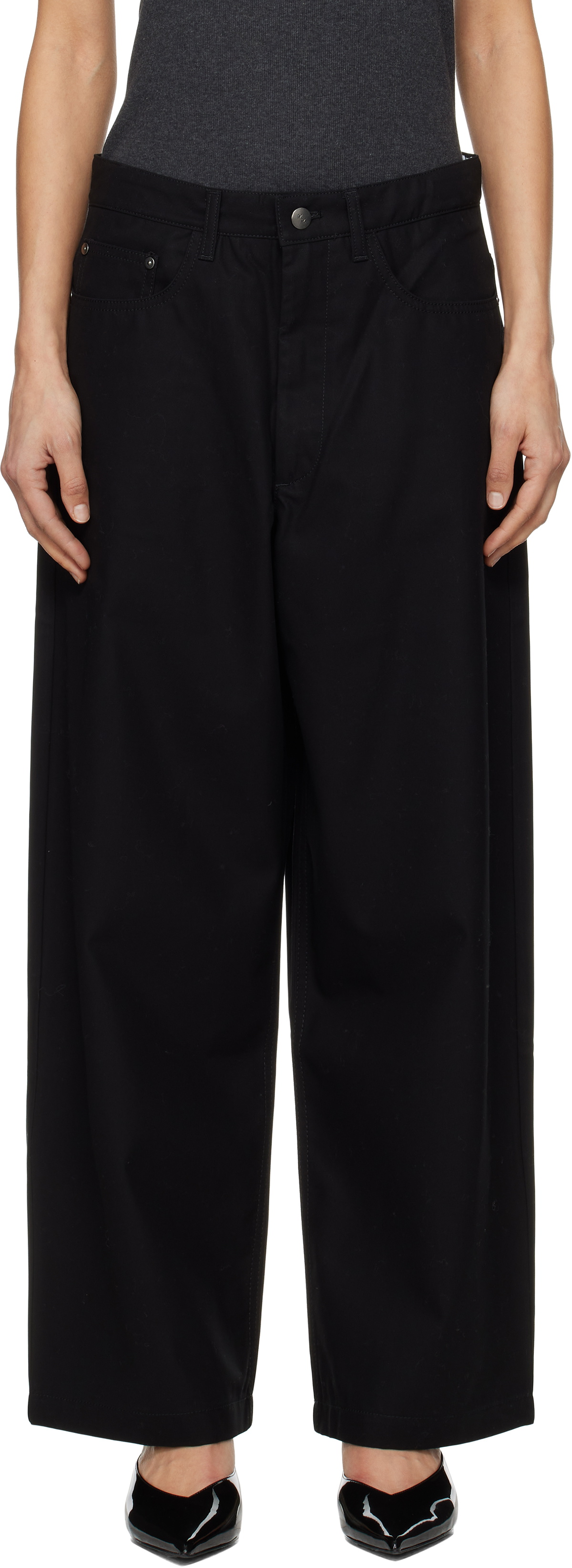 Maria McManus Black Massive Trousers