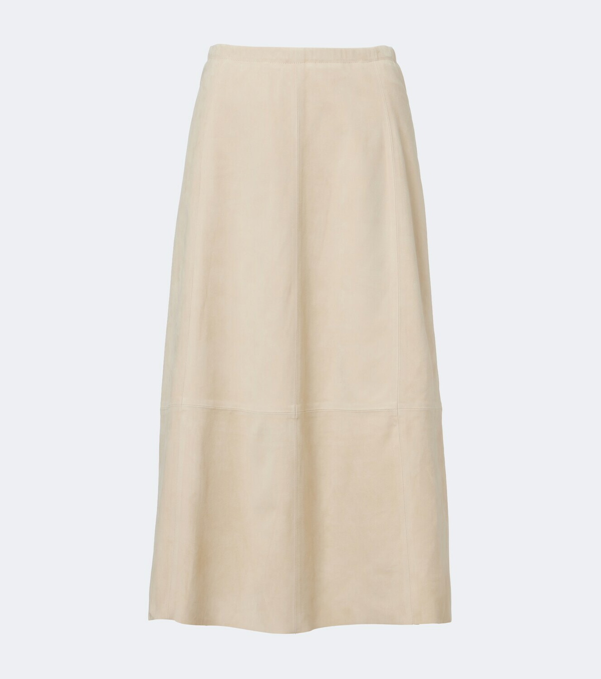Vince Suede midi skirt